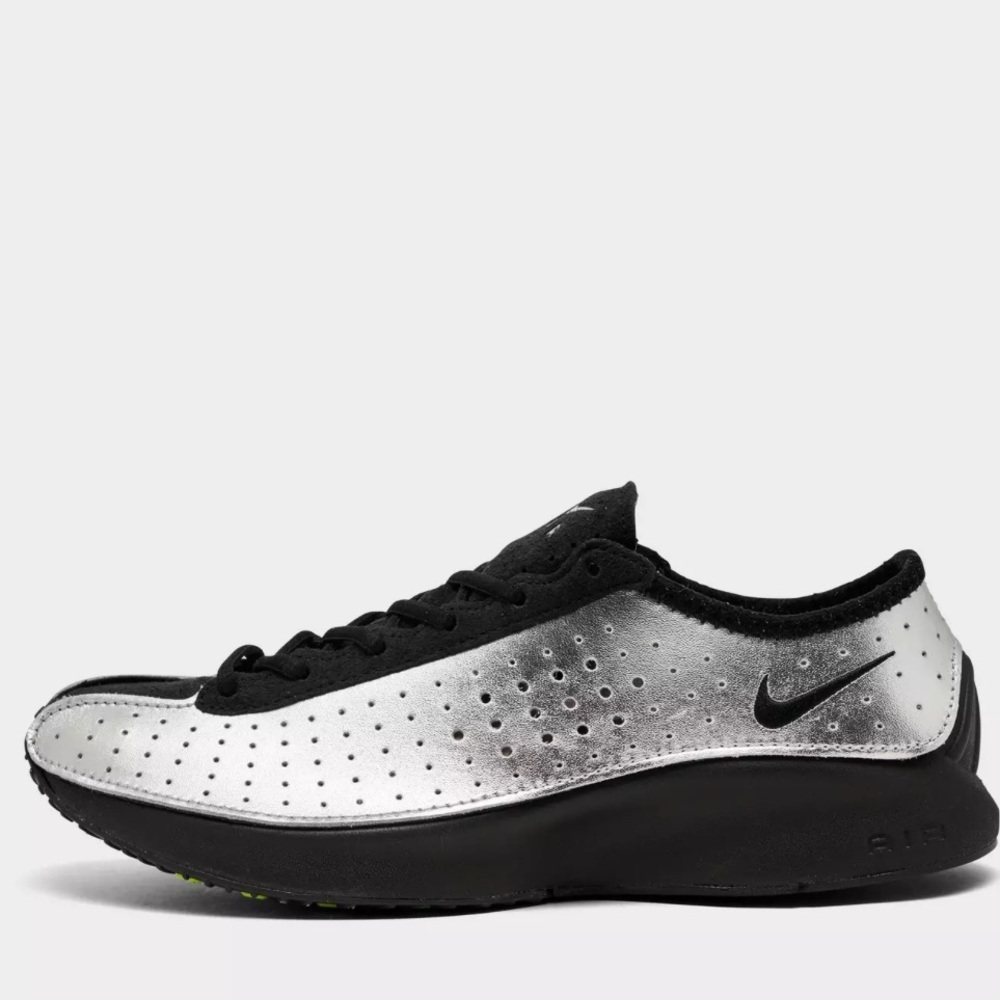 Nike The Air Superfly 8 Metallic Silver & Black Collegiate Streetwear Workout